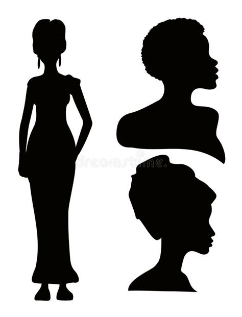 african american female silhouette|More.